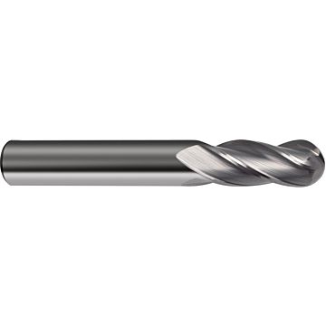 Schaftfräser mit Vollradius (4-Schneider) Schaftfräser mit Vollradius (4-Schneider)