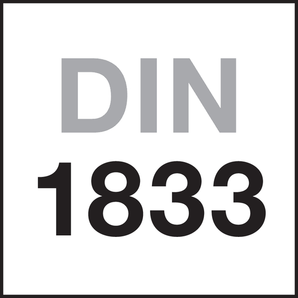 Norma: DIN 1833