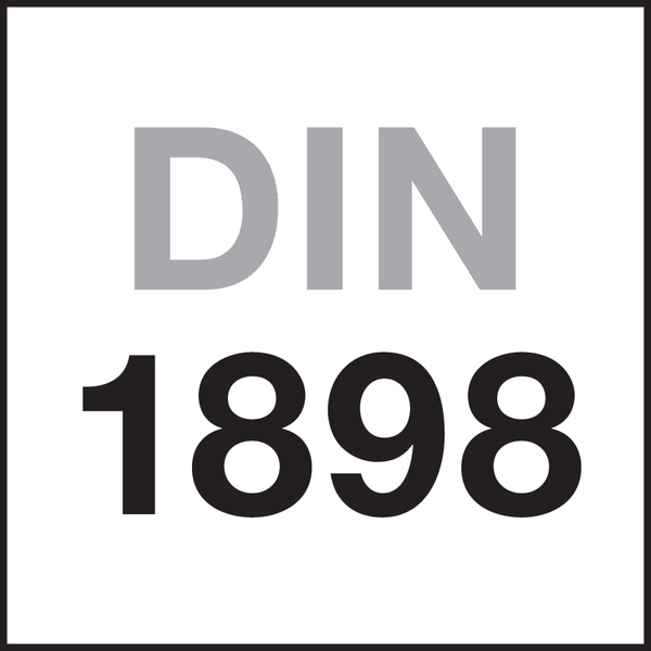 Norma: DIN 1898