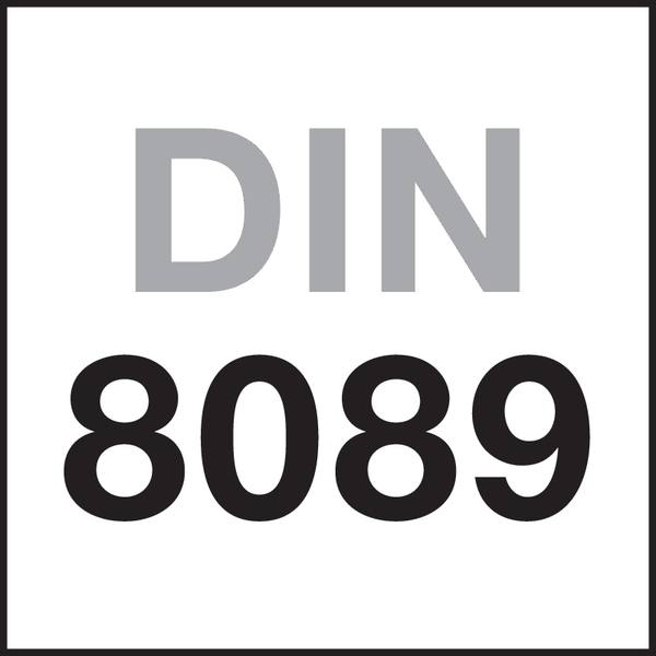 Norm: DIN 8089