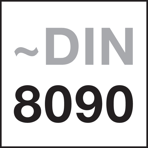 Norm: ~DIN 8090